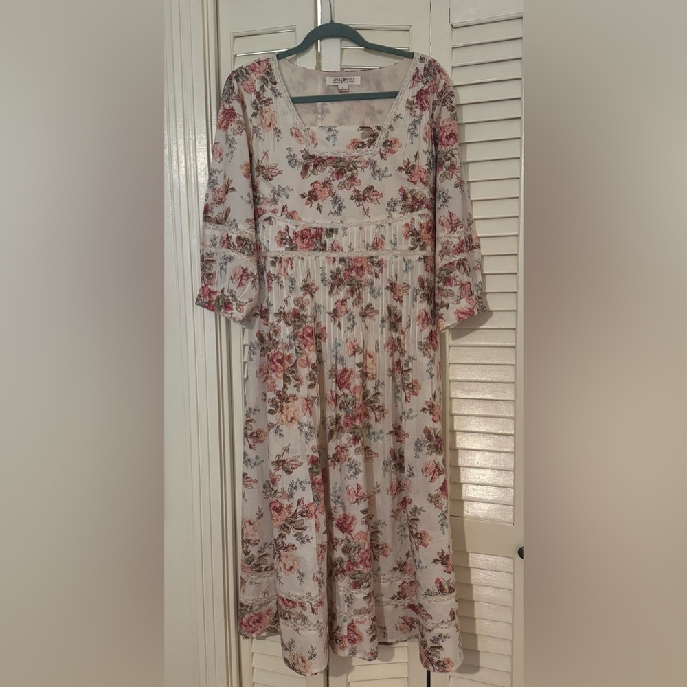 April Cornell Victorian Rose Dress